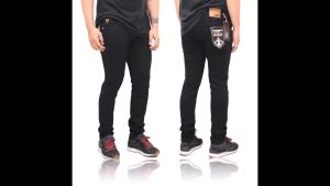 Celana jeans pria skinny reguler big size jumbo big &tall