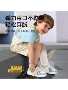 Thickened Disposable Rain Boot Covers Waterproof Rainwear for Children Students Rain Shoes Protection Footwear for Rainy Days