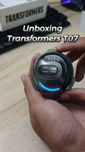 Transformers T07 True Wireless Bluetooth Headset Earhook Earphone Headphone v5.4