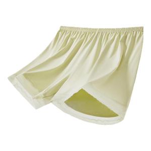 Miiow | Womens Ice Silk Safety Pants Loose Bottom Short Shorts Anti-Light Walking Summer Thin Polyester Spandex Casual Mid-Waist