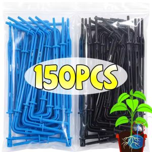 150Pcs Greenhouse Garden Drip Irrigation Arrow Head Sprayer Fits Standard 4/7mm Drip Irrigation Tubing