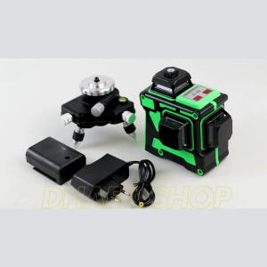 BARU Taffware Laser Level 12 Line 3D Laser Alat Tukang Bangunan Hijau Jarak Jauh - 3D-12