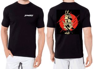 Shalch trendy / Baju Pria Keren / Kaos Distro Dewasa Motif Samurai Daimyo Bushido / Pakaian Pria / Bisa Cod