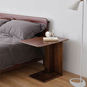 GOOFANSER | Compact Storage Wooden Side Table
