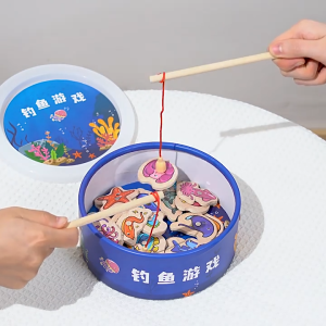 Đồ Chơi CÂU CÁ GỖ NAM CHÂM Cho Bé – Trò Chơi Câu Cá Phát Triển Tư Duy Khéo Léo Tay Mắt | Gumi Toy