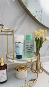 Cosmo Colony Double Cleansing Set Gel Low pH Cleanser & Micellar Water