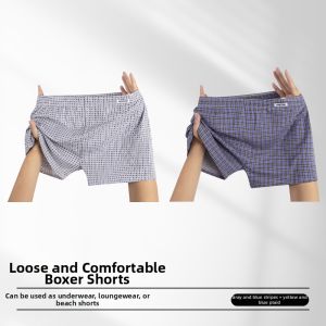 MiiOW | Breathable Comfort Cotton Gingham Boxer Shorts