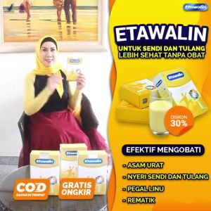 Paket Etawalin 3 Box Original: Susu Kambing Atasi Nyeri Sendi & Lutut