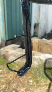 ORIGINAL YAMAHA / HONDA - SIDE STAND CUSTOM BLACK DIAMOND