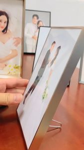 In ảnh tráng gương HD khung titan để bàn & treo tường mẫu mới cao cấp/ in hình chụp từ điện thoại/ in ảnh theo yêu cầu