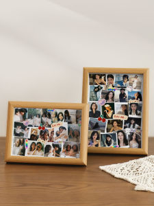 Fancy Photo Frame Photo Customization DIY Creative 6-Inch 7-Inch 8-Inch Photo Wash Printing and Photo Album Frame