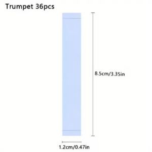 1Pack 36PCS Lady Transparent Anti-glare Double-sided Seamless Adhesive Tape For Clothing And Body Transparent Strong Adhesive