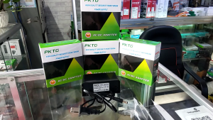 Nguồn 12V - 2A - Móc Treo Chống Sét Có LED - PKTG CN-BO3