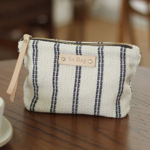 Túi Xách Nữ Sobag Handmade Retro Large Capacity Striped Túi Xách Túi Đựng Tiền Xu Túi Đeo Chéo Bằng Vải Cotton Dành Cho Giới Trẻ