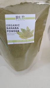 50 grams - Organic Pure Natural Banaba Leaves Powder - For Anti-inflammatory Antioxidant - Banaba Powder Aids Diabetes High Blood Pressure High Cholesterol Premium Banaba Leaves Powder No Sugar Added Banaba Tea All Natural No Extenders Detox Organic