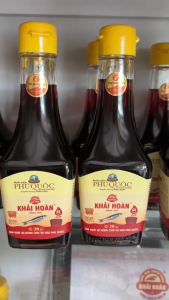 Nước mắm Phú Quốc Khải hoàn hộp 6 chai 215ml 43 độ đạm