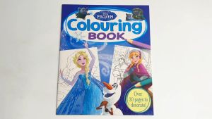 Simply Disney Frozen Colouring Book for Kids with over 30 scenes to decorate & colour