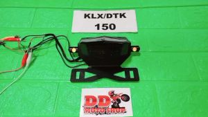 ท้ายสั้น KLX150 DTK150 BF150 D-TRACKER150 #แบบใส่ไฟเลี้ยวตาแมว #โครงเหล็กหนา 1.2 mm ไฟท้ายKLX150