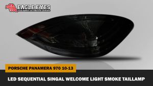 PORSCHE PANAMERA 970 2010-2013 LED SEQUENTIAL SIGNAL WELCOME LIGHT SMOKE TAILLAMP