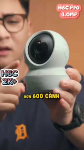 Camera Ezviz H6C Pro 5.0MP hoặc H6C Pro 3.0MP Có Màu Ban ĐêmTích Hợp Nút Gọi Trên Camera Đàm thoại 2 chiều Chính hãng Ezviz Việt Nam