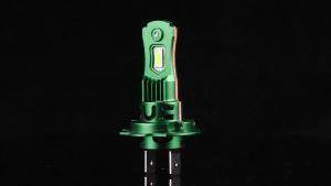 2PCS Mini 1:1 H7 LED CANBUS Light Super Bright CSP Plug&Play Wireless Mini H7 Car Headlight with Turbo Fan 6000K 12V For Car