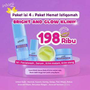 Insani Glow Klinik / Insani Skincare Isi 4 Pcs