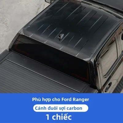 FIT CLUB | Cánh Lướt Thể Thao Sợi Carbon cho Ford Ranger Không Cần Khoan