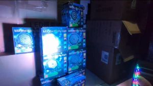 FAST DELIVERY Lampu Sorot LED Super Terang Dekorasi Spotlight Stage Party DMX Port RGB 220V 36 Disco