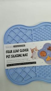 PE-1137 แผ่นเลียสัตว์เลี้ยง ชามใส่อาหารซิลิโคน ลดการสำลัก กินช้าลง Slow Pad // Silicone Pet Licking Pad พร้อมส่ง