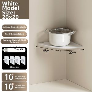 Multifunctional Corner Kitchen Shelving