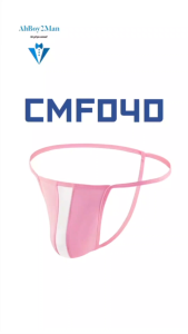 Mens GString : Centre Mesh See Through GString (Clever Menmode CMF040)