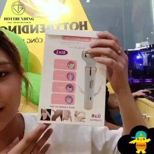 Máy Cạo Lông 4in1 Cạo Lông Mặt Lông Vùng Kín Lông Mày Lông Body Toàn Thân Tỉa Lông Mũi Lông Bikini Hàng Loại 1 Bảo Hành 12 tháng