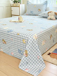 Deesse | Drap Mùa Hè Không Trơn 100% Cotton Hình Cartoon Thân Thiện Với Trẻ Em
