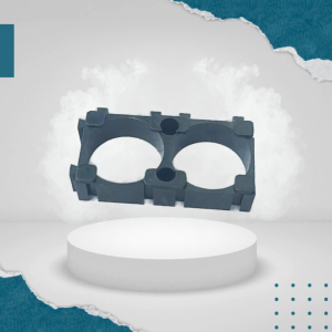 Bracket Holder Baterai 18650 2x1 - Holder Bracket 2 Sambungan untuk Baterai 18650 DIY Elektronik