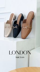 PATRIS London Mules Wanita Heels / Hak 3 Cm