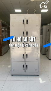Tủ Locker 10 Cửa Sắt – Tủ Cá Nhân Văn Phòng Trường Học Khu Công Nghiệp
