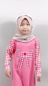 Gamis Anak Aisyah Pita 777 LISFASHION