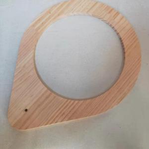 Waterdrop Shaped Cat Climbing Board Solid Wood DIY Materials Accessories Sky Column Jump Board Cat Scratching Post for Pets