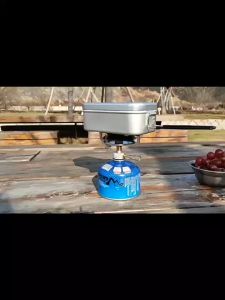 300ML Kettle Mini Multifungsi Aluminium Nesting Outdoor Camping Hiking Teko Kemah Mini