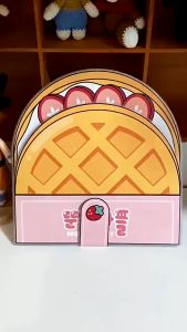 Quiet Series2 Precut Bread Factory Fried Chicken Educational Handmade DIY Cut Free 安静书