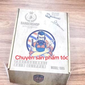 Pro Barber Tông đơ cắt tóc 2 pin 1985 cao cấp cho salon & gia đình lưỡi răng hợp kim siêu cứng thời gian sử dụng 350 phút sạc nhanh 110V - 220V bảo hành 03 tháng