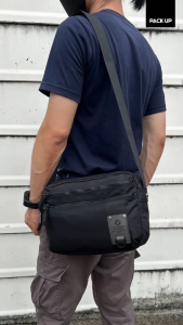 𝗣𝗔𝗖𝗞 𝗨𝗣 กระเป๋าสะพายข้าง สะพายพาดลำตัว Volunteer  รุ่น 1809-02