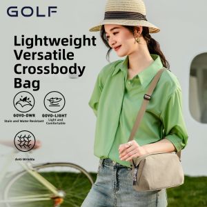 Golf | Lightweight Travel Crossbody Bag Large Capacity Versatile Leisure