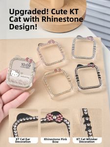 CRAFTSMAN DAI | Crystal Embedded Protective Case for Apple Watch Female