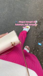 Cozie Pants | Celana kulot Highwaist - Rib Knit Pants - Celana Kulot Wanita - Petite Friendly - Celana Anti Kusut
