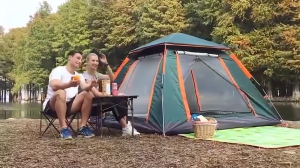 Camping Tent for 4/6/8 Person Automatic Tent Waterproof Outdoor Heavy Duty Tent Nature Hike Tent for Camping and Beaches