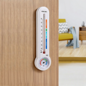 deli | Digital Precise Indoor Outdoor Hygrometer Thermometer