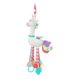 Jollybaby | Baby Car Toy Hanging Plush Stuffed Animal Soothing Mobile Rattle 0-1 Years