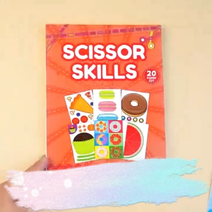 Preschool Cutting and Pasting Activity Book Scissor Skills Workbook for Kids Practice Cutting Sorting Matching and Pattern Finding