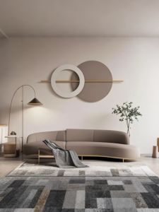 ตกแต่งผนังสไตล์หรูหรา 3 มิติ เครื่องประดับแขวนหัวเตียงสไตล์ยุโรปและอเมริกันสำหรับห้องนั่งเล่นและห้องนอน